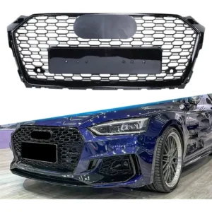 Parrilla Rs Para Audi A5 S5 Rs5 B9 2017-2019 Nuevo Con Emble