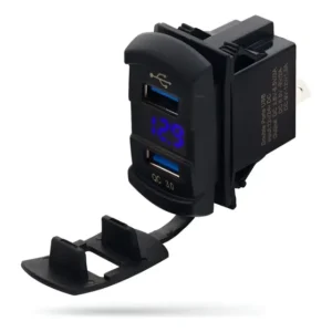 Switch Marino Usb Con Voltímetro Para Polaris Rzr