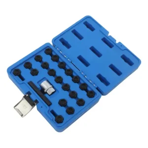 Kit Extractores Birlos Seguridad Macho Vw Seat Audi 22 Pzas